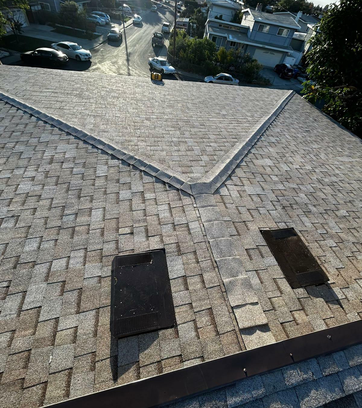 installing a roof