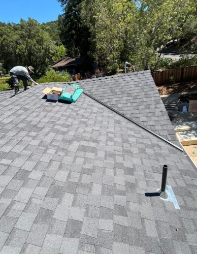 installing a roof
