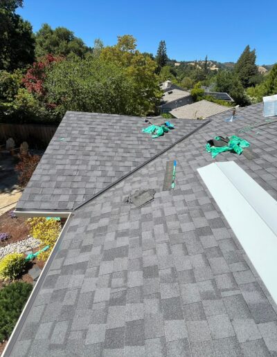 installing a roof