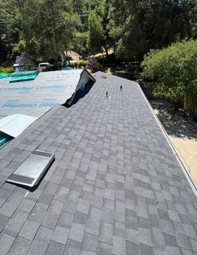 installing a roof