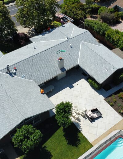 installing a roof
