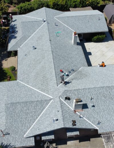 installing a roof