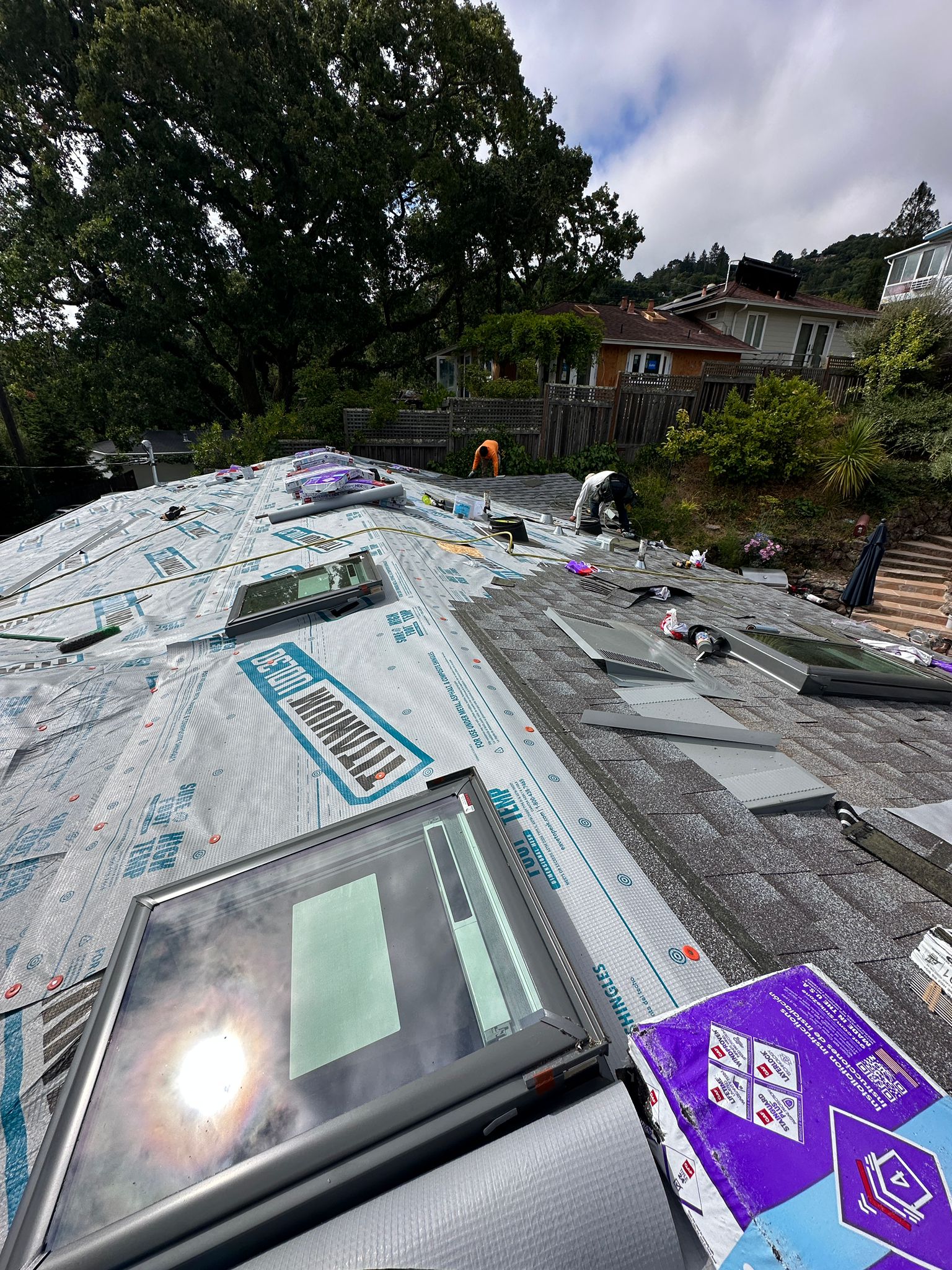 adding skylights to roof